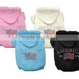 United States Rainbow Peace Sign Dog Pet Hoodies thumbnail-1
