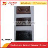 Fashion Design Jeans Leather Patches Clothing Leather Labels
