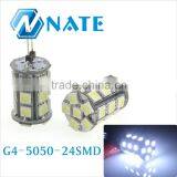 Best Selling Products 5050 Led 24 Smd G4 Car Lamp Auto Led Bulb Lighting