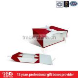 2015OEM hot selling Folding Paper Gift Box,Small Foldable Boxes with handle for shopping