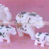 Stone Elephants Home Decoration