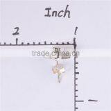 Simple Design Star Shape Stud Silver Earrings For Women thumbnail-5