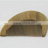 Round Shape Wooden Beard Hair Comb thumbnail-4