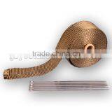 Thermal Header Pipe Tape Titanium Lava Exhaust Wrap 10 m thumbnail-3