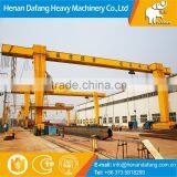 5~50 Ton Single Girder Gantry Crane for Sale With Supply for Rail thumbnail-1