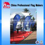 Dye Sublimated Feather Flags Street Pole Banner Street Pole Banner Holder