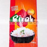 Bopp Laminated pp Woven Bag for 25kg 50kg Rice Packing