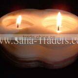 Marble Tea Light Holder / Marble Handicrafts / thumbnail-1