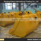PC200 PC280 PC300 PC350 PC400 SK210 SH200 R320 DH220 Professional Made Rock Bucket for Excavator thumbnail-1