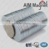 ISO/Reach,RoHs Thin Small Disc/cylinder N52 Neodymium Magnet thumbnail-3
