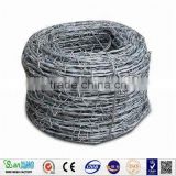 BTO18 Barbed wire/weight barbed wire /high quality cold rolled hot dipped barbed wire