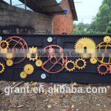 Easily Assembled Wrought Iron Ornamental Arts and Crafts Iron Fence thumbnail-1