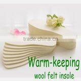 Warm Keep no Electrostatic Sheep Wool Shoe Pad