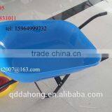 Steel Industrial Wheelbarrow With PU/Foam Wheel 4.00-8 for South America Market thumbnail-1