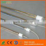 Gold-coated fast response medium wave heating lamp