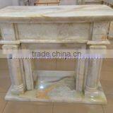 New Selling Good Quality WHITE ONYX FIREPLACES thumbnail-6