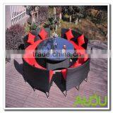 Audu Cheapr 10 Person Outdoor Coffee Table Set thumbnail-1