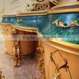 Latest Design Italy Dining Room Furniture Buffet Sideboard Cabinet With Mirror/ Antique Elegant Wooden Carved Cupboard thumbnail-2