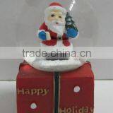 Small Snow Globe With Resin Base thumbnail-1