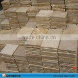 Rusty Travertine 4x4 With Tumbled thumbnail-1