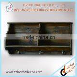 2016 Classical Antique Wooden Wall Shelf With Hooks thumbnail-1