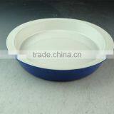 Hot Wholesale Oval Glazed Ceramic Bake Plate for Daily Use Porcelain Bake Plate thumbnail-1