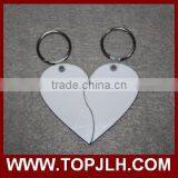 Sublimation Wood Cheap Custom Printed Heart Shaped Keychain thumbnail-2