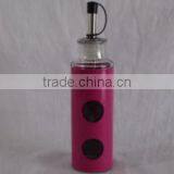 ROHS Colorful Vintage Glass Bottle Oil With Best Quality and Low Price thumbnail-6