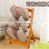 2017 Hot Selling Wooden Folding Shoe Rack thumbnail-2