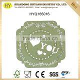 Cheap Natural Unfinished Customized Shaped Coaster thumbnail-1