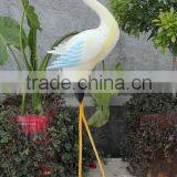 Animal Ornaments Metal Crane thumbnail-1