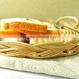 Wholesale Eco - Friendly Handmade Durable Brown Wicker Bread Fruit Basket With Cover thumbnail-6