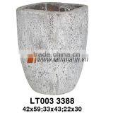 Wholesale Vietnam Good White Rustic Ceramic Home Planter thumbnail-1
