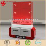 Luxury Led Lights Wall Mounted Watch Display Case With Drawer