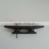 5" Inch Black Plastic Boat Deck Cleat | Great for Kayaks, Boats & Docks thumbnail-1