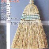 Natural Sorghum Straw Corn Broom With Wooden Handle for Sale thumbnail-1