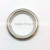 Round Curtain Rod Ring Low Noise Inside Diameter D25mm Brushed Nickel Plated thumbnail-1
