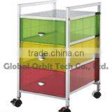 3-tier Plastic Storage Cart thumbnail-1