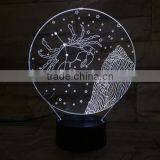 Best Gift 7 Colors Changed Constellation Horoscope Shape 3D Lamp Night Light thumbnail-2