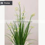 92 / 125 / 150 cm Artificial Grass Synthetic Potted Onion Grass With Jingle Flowers Fake Grass Pots Plant thumbnail-2