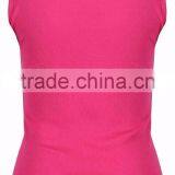 Womens Plain Ribbed Stretch Ladies Sleeveless T-Shirt Vest Tank Top Plus Siz thumbnail-3