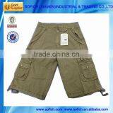 Mens Cargo Shorts 100% Cotton Garment Dye Clothing Factory Price in Xiamen thumbnail-2
