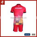 Full Sublimation Uniforms,Rugby t Shirt,Red Jersey Football Wears thumbnail-1