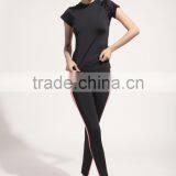 2016 Hot Sale Ladies Cheap Sport Dry Fit Soft Hand Feel Gym Pants thumbnail-2