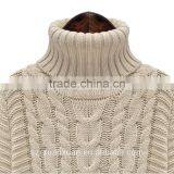 Fashion European and American Winter High-end Long Pullover Sweater Dress for Women thumbnail-4