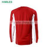 Mens Running Wear Half Zip Quickdry Long Sleeve Running T-shirt thumbnail-2