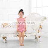 2016new Design Fasion Lace Swing Outfit Children's Boutique Clothes Child Soft Cotton Clothes thumbnail-3