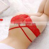 Stock Hot Sale 2016 New Sey Lace Women Panties Lady's Underwear Briefs Intimates Bandage Transparent Panties Sey Lingerie g Stri thumbnail-4
