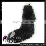 CX-R-23 Wholesale Europe Fashion Fox Tail Fur Keychain thumbnail-5