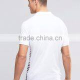 China Fashion Clothing Manufacturer Summer Casual 180g 100% Cotton Short Sleeve Stripe Mens China Cheap Shirt thumbnail-2